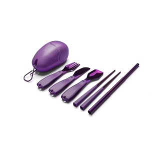 The Pebble Triple Purple Cutlery Set