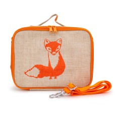 Orange Fox Lunch Box